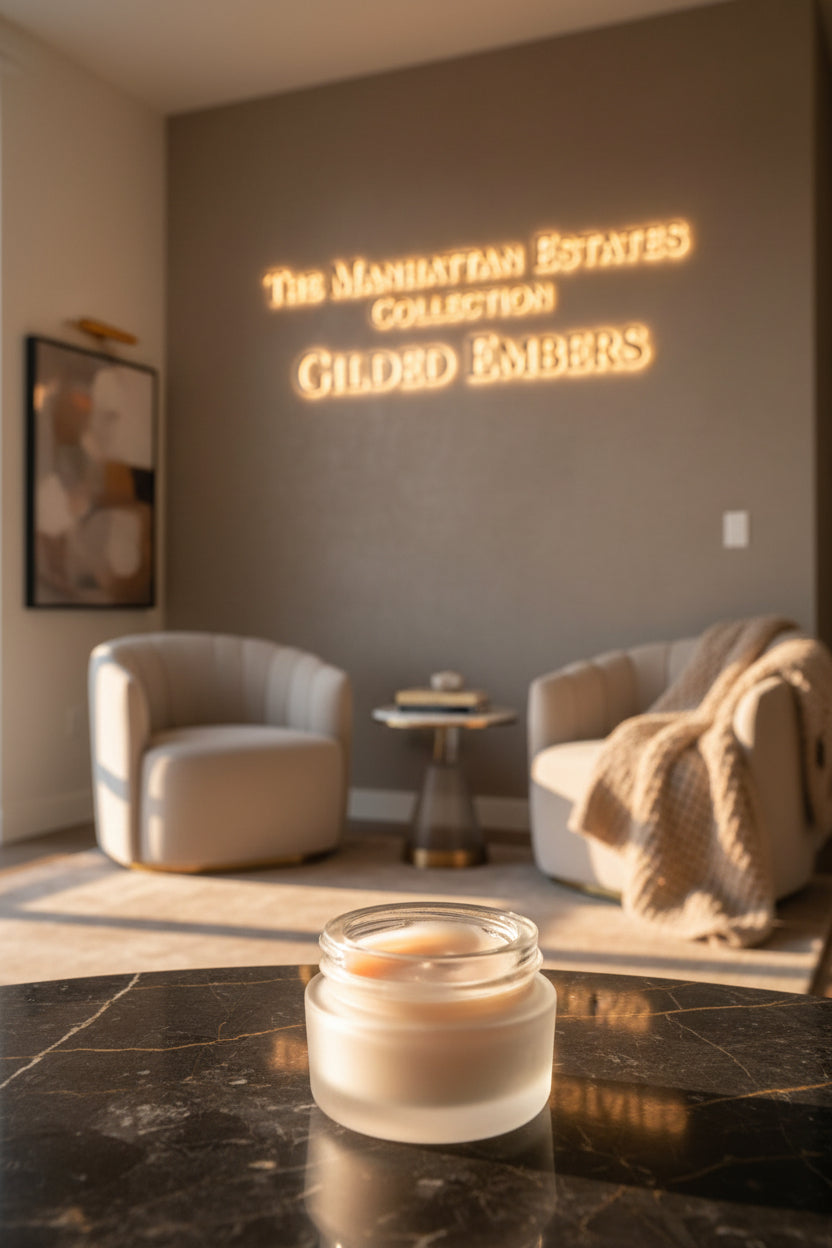 Lip Melt Gilded Embers -The Manhattan Estates Collection- in a Jar