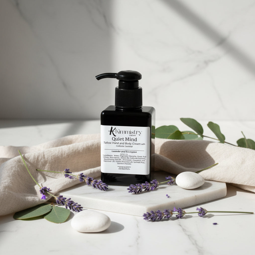 Quiet Mind Tallow Hand & Body Cream with Colloidal Oatmeal