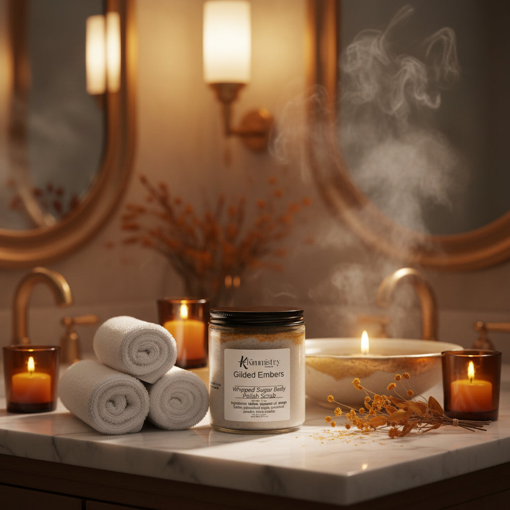 Whipped Sugar Body Polish (Scrub)- Gilded Embers The Manhattan Estates Collection
