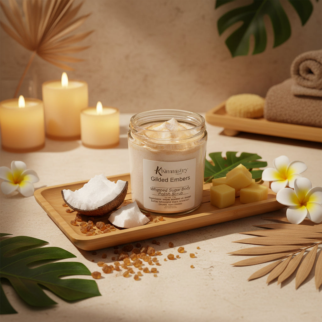 Whipped Sugar Body Polish (Scrub)- Gilded Embers The Manhattan Estates Collection