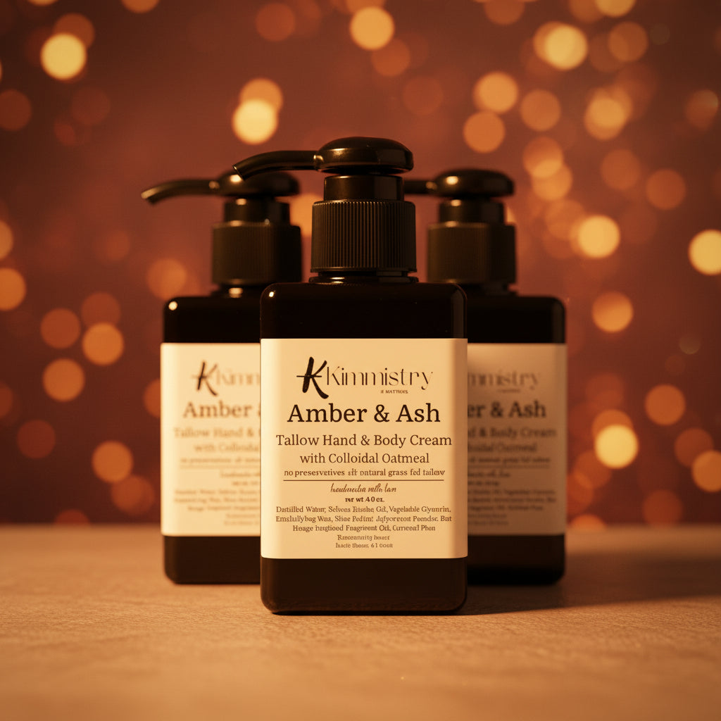 Amber & Ash Hand & Body Cream