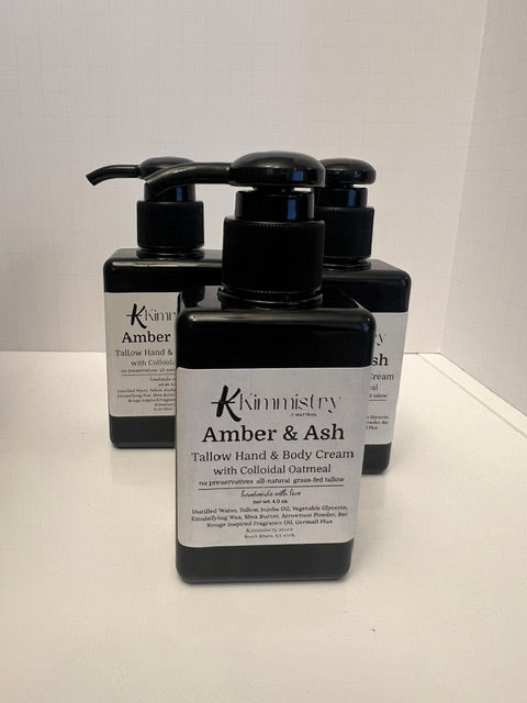 Amber & Ash Hand & Body Cream