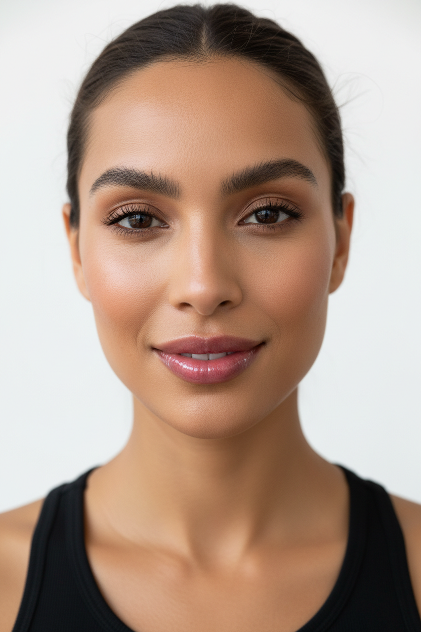 Broadway Berry on tanned skin tone